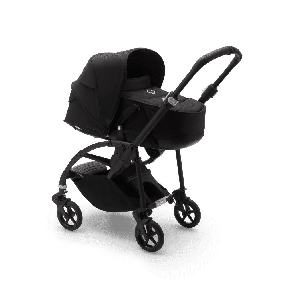Bugaboo Bee6 люлька bassinet complete Black - фото  3