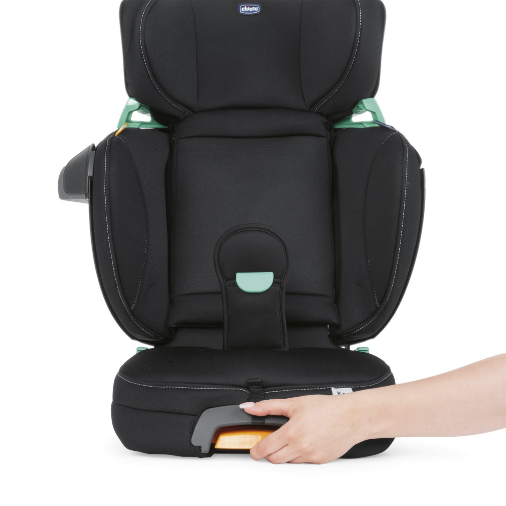 Chicco Автокресло Fold&Go с Isofix (100-150см; 3-12 лет) гр. 2/3 Black - фото  12