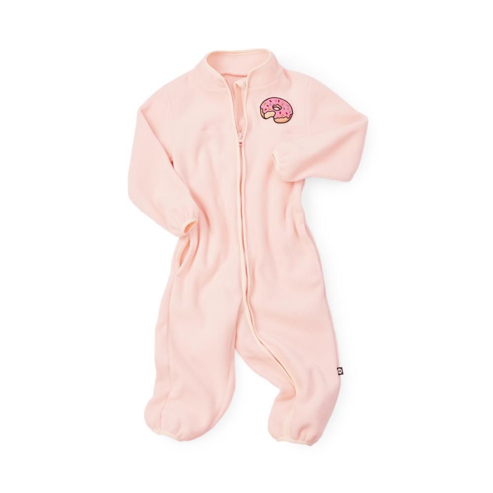 Happy Baby комбинезон флисовый детский  light pink