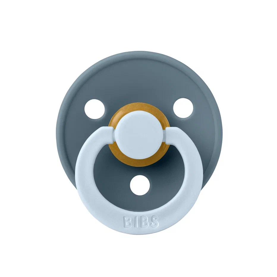 BIBS соска-пустышка латексная Studio Colour Fusion Petrol/Baby Blue - фото  1