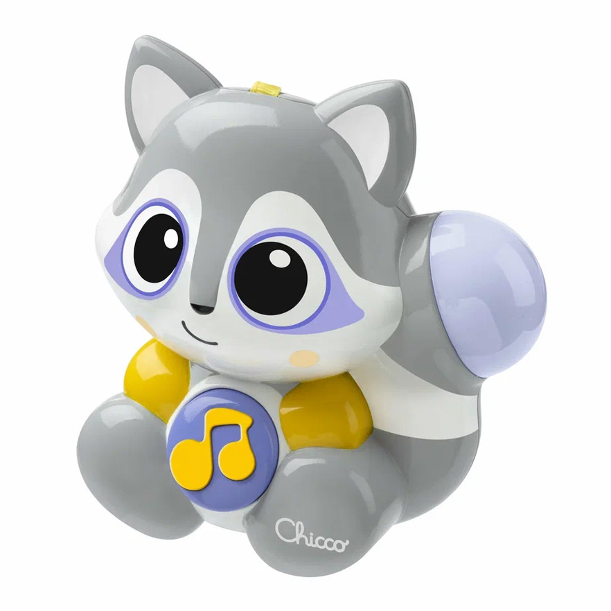 Chicco подвеска-ночник музыкальная Енот Клауди