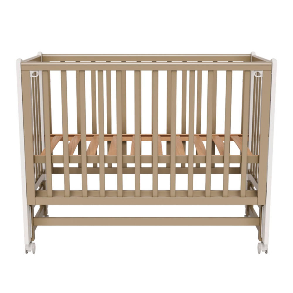 OLANT BABY кровать с маятником Bliss кашемир/белый