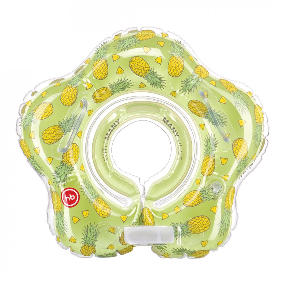 Happy Baby круг для плавания Aquafun pineapple