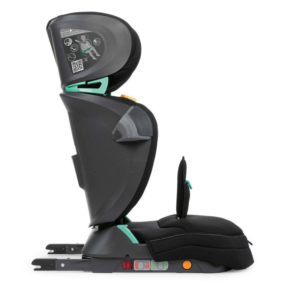Chicco Автокресло Fold&Go с Isofix (100-150см; 3-12 лет) гр. 2/3 Black - фото  16