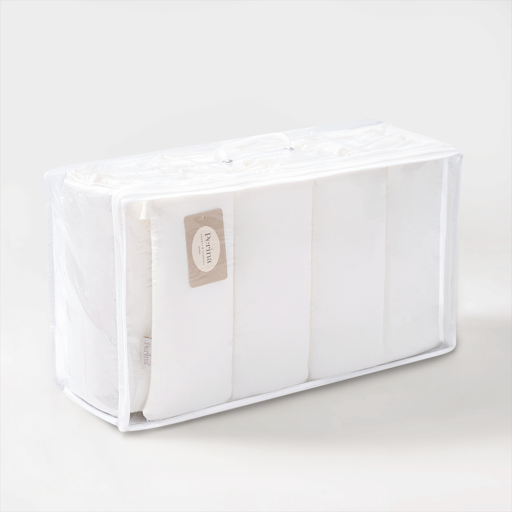 Perina защита для детской кроватки (фенс-бортик) "Sateen Collection" (белый) - фото  13