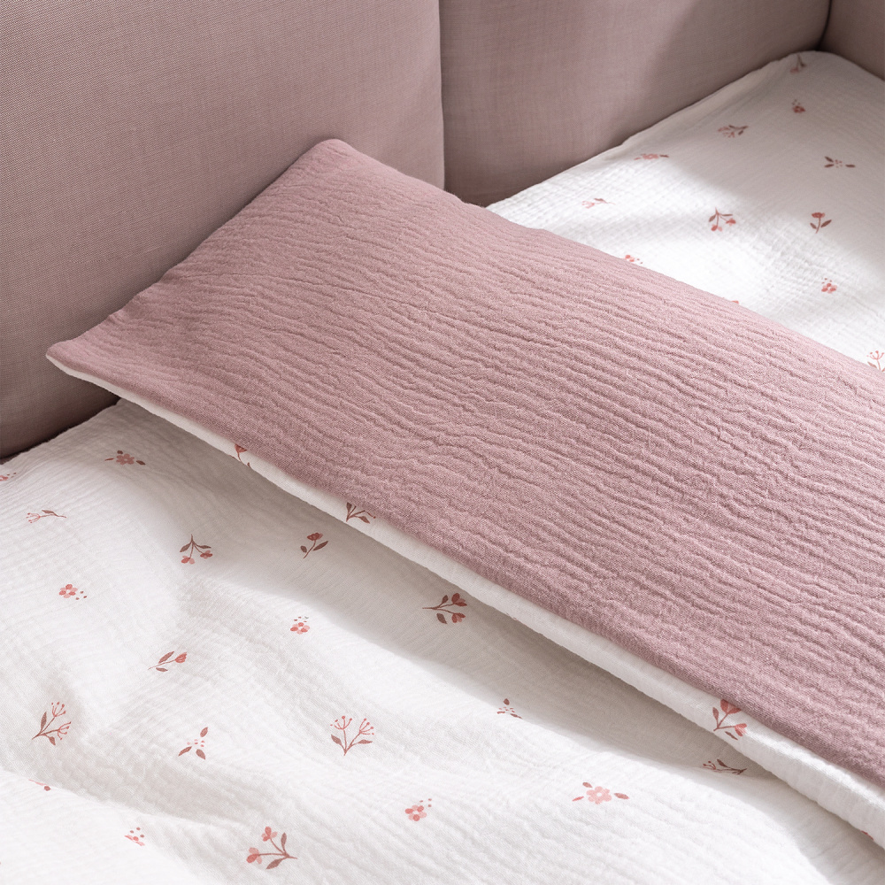 Perina комплект постельного белья Muslin Лето розовое/Мокко 3 предмета - фото  4