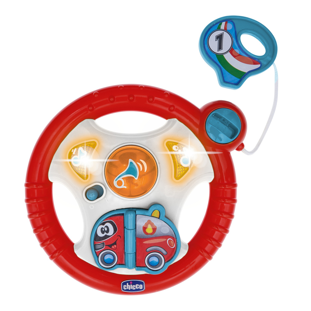Chicco игрушка-подвеска развивающая Руль на коляску