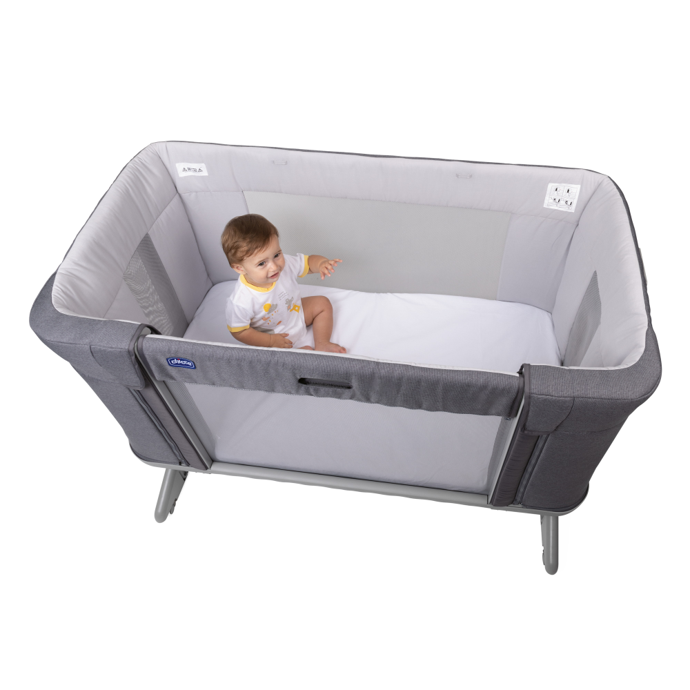 Chicco   3--1 Next2me Forever Slate Grey -   7