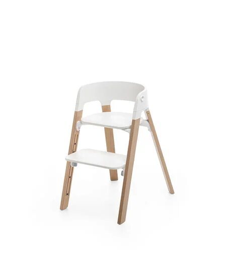 Stokke® Steps стульчик для кормления White / Natural 