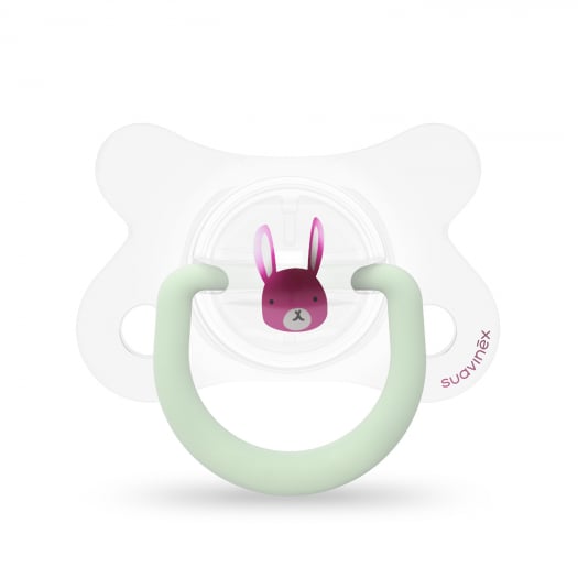 Suavinex набор пустышек 4 месяца+ до 18 месяцев физиологическая силиконовая соска Night & Day - фото  3