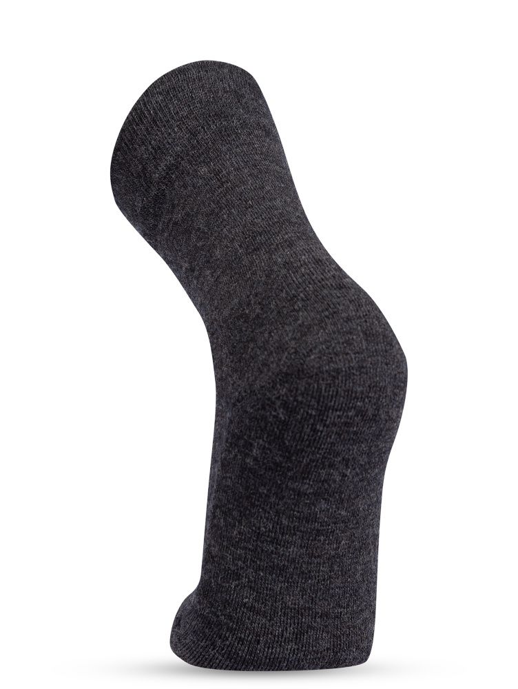 NORVEG носки шерсть Soft Merino Wool цвет темно-серый меланж - фото  2