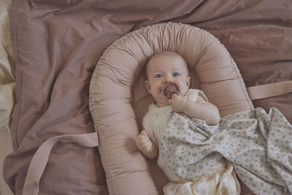 Elodie  0-6 . Retro Binky Bundle  - Sunrise Blue 
