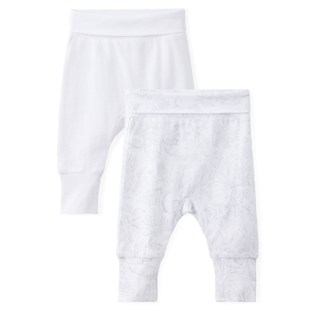 Happy Baby ползунки (штанишки) white&nature, 2 штуки - фото  1