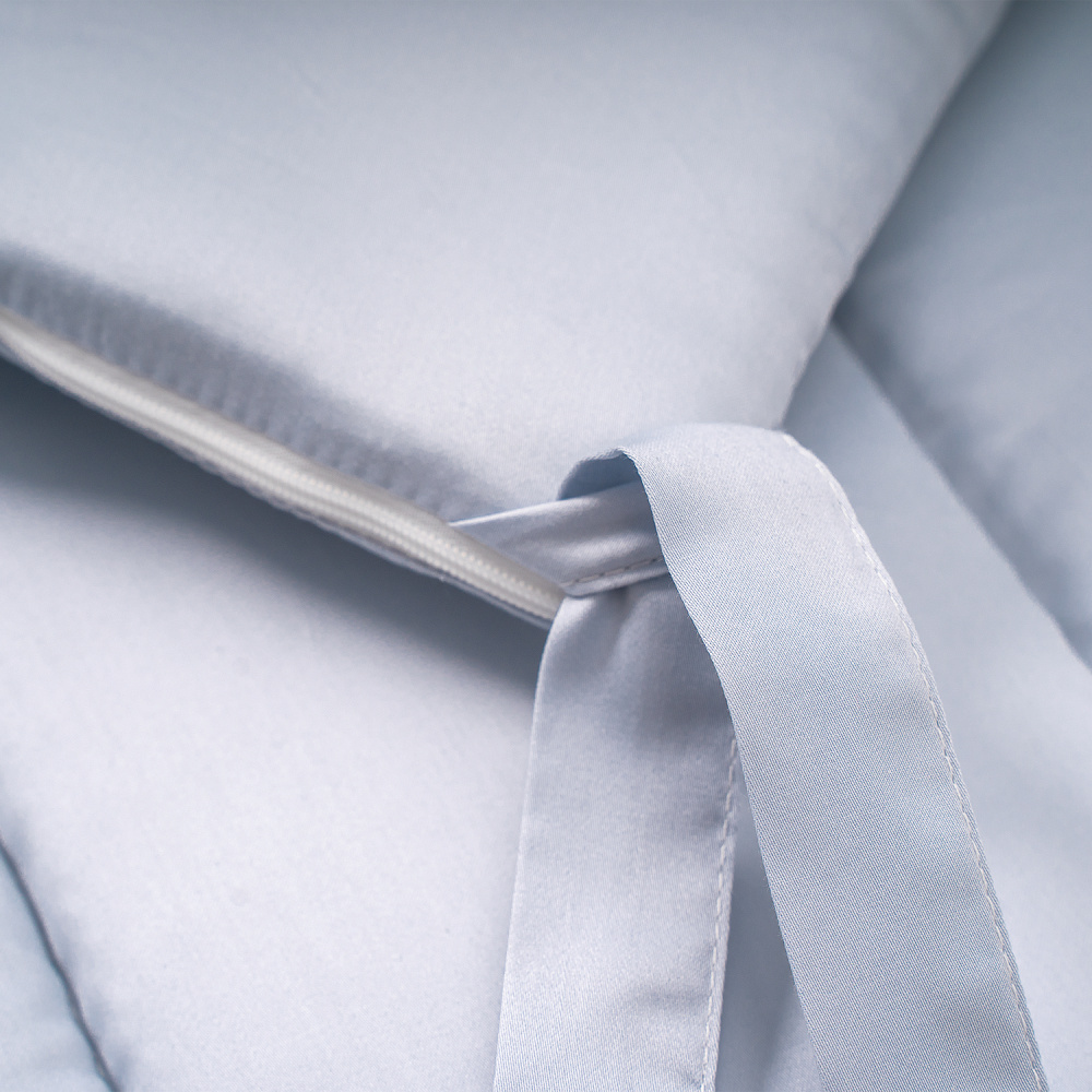 Perina защита для детской кроватки (фенс-бортик) "Sateen Collection" (голубой) - фото  11