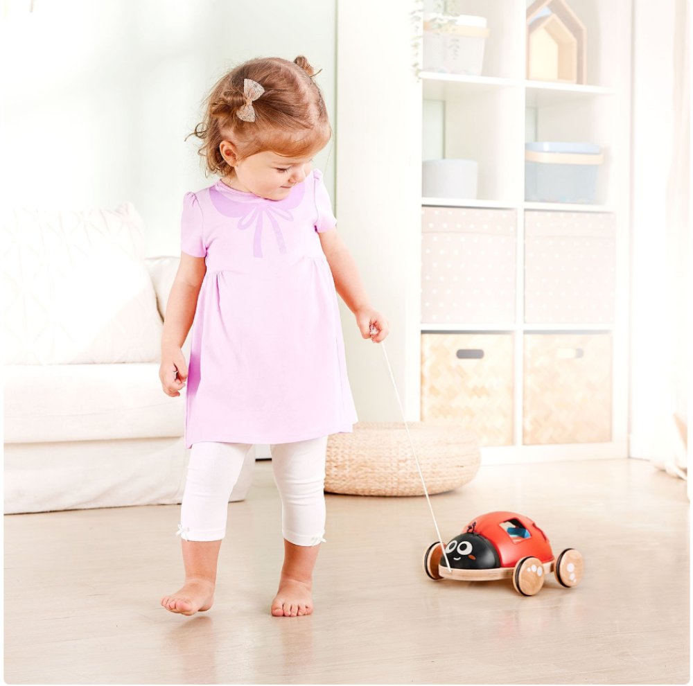 Hape каталка - сортер Божья коровка - фото  4