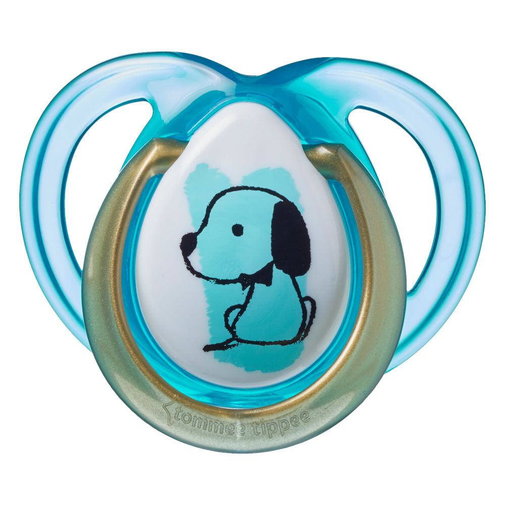 Tommee Tippee соска-пустышка силиконовая Moda, 0-6 мес., 2 шт. - фото  3