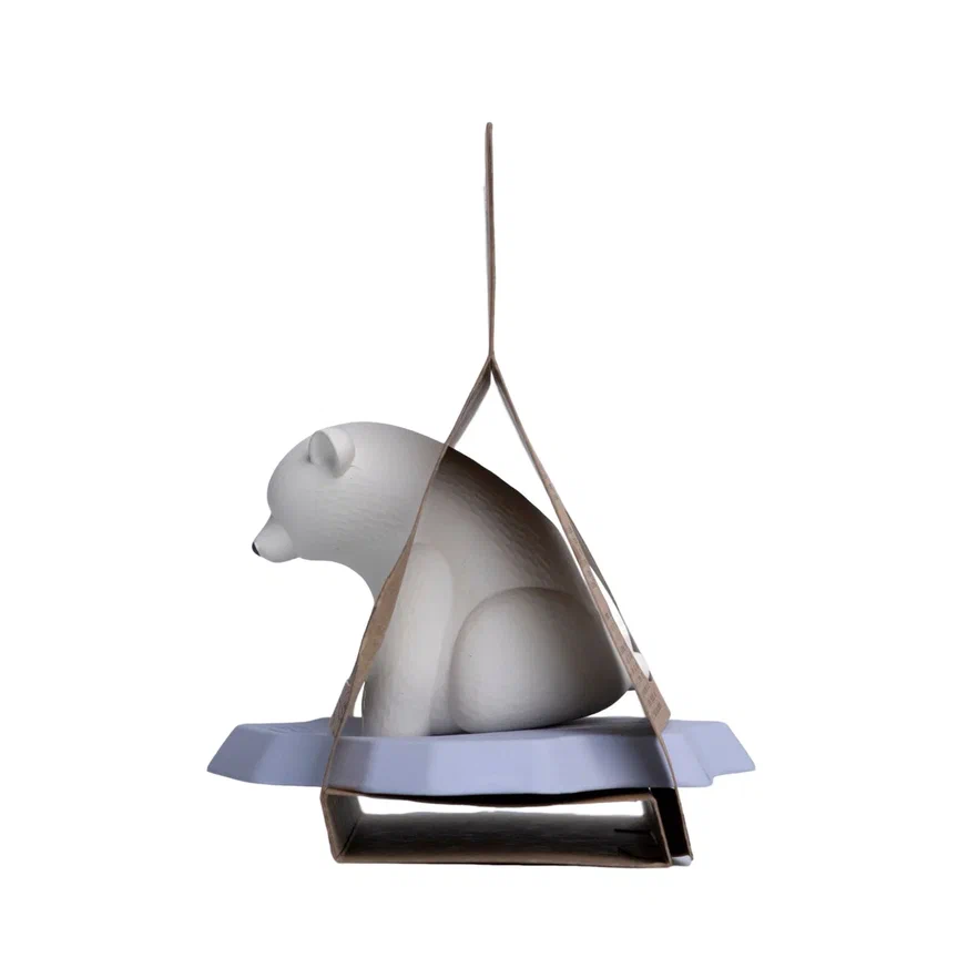 Oli&Carol игрушка развивающая для ванны Ice Polar Bear, каучук - фото  3