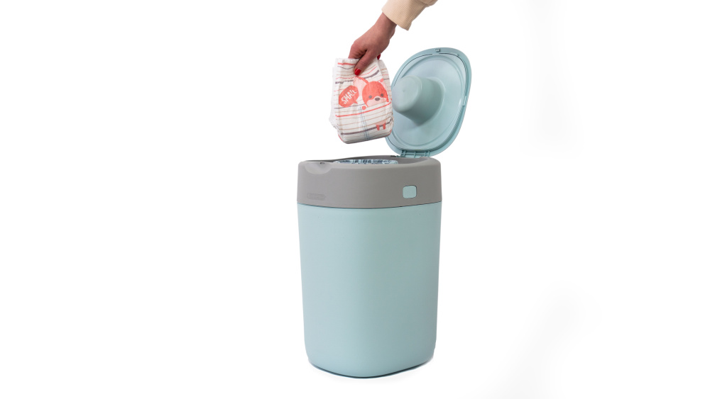 Tommee Tippee утилизатор подгузников, накопитель для использованных подгузников Twist & Click, green - фото  19