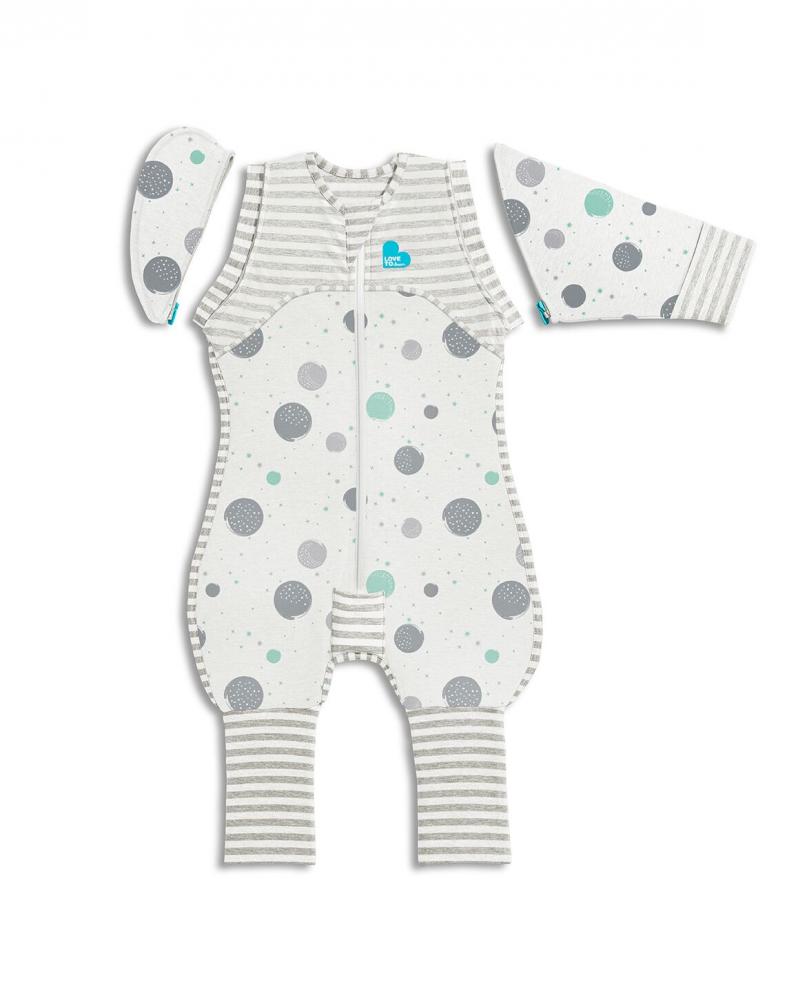 Love To Dream   Swaddle Up Transition Suit Lite White 