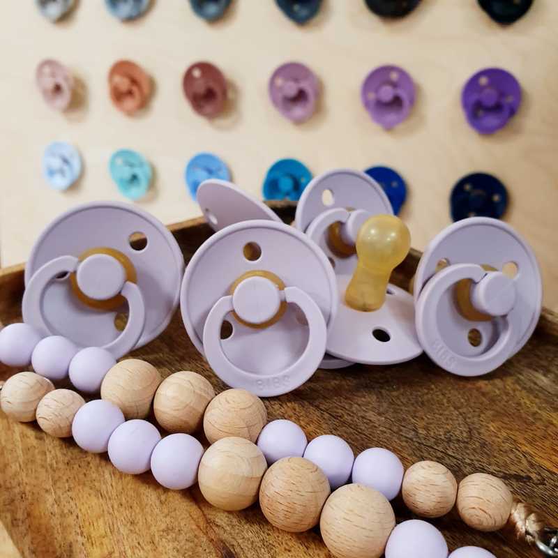 BIBS соска-пустышка Colour Dusky Lilac  - фото  3