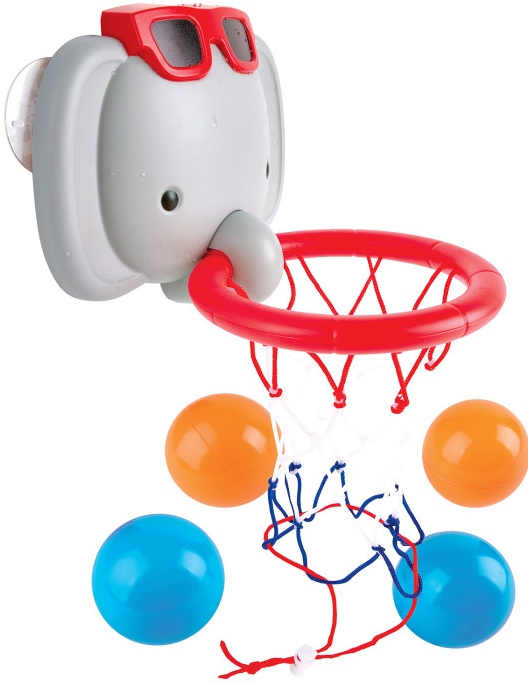 Hape игрушка для купания Баскетбольное кольцо Слоник