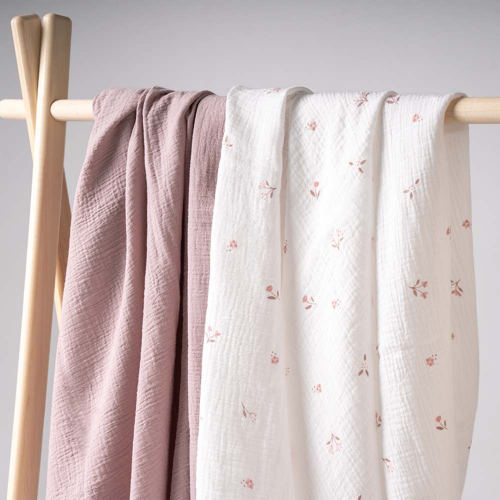 Perina комплект пелёнок детских (2 шт) Лето розовое/Мокко - фото  5