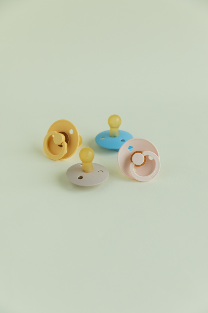 BIBS соска-пустышка латексная Colour Mushroom - фото  4