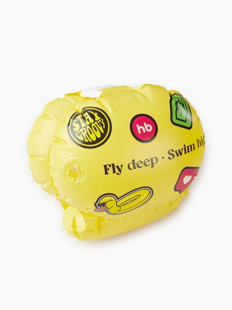 Happy Baby нарукавники для плавания yellow