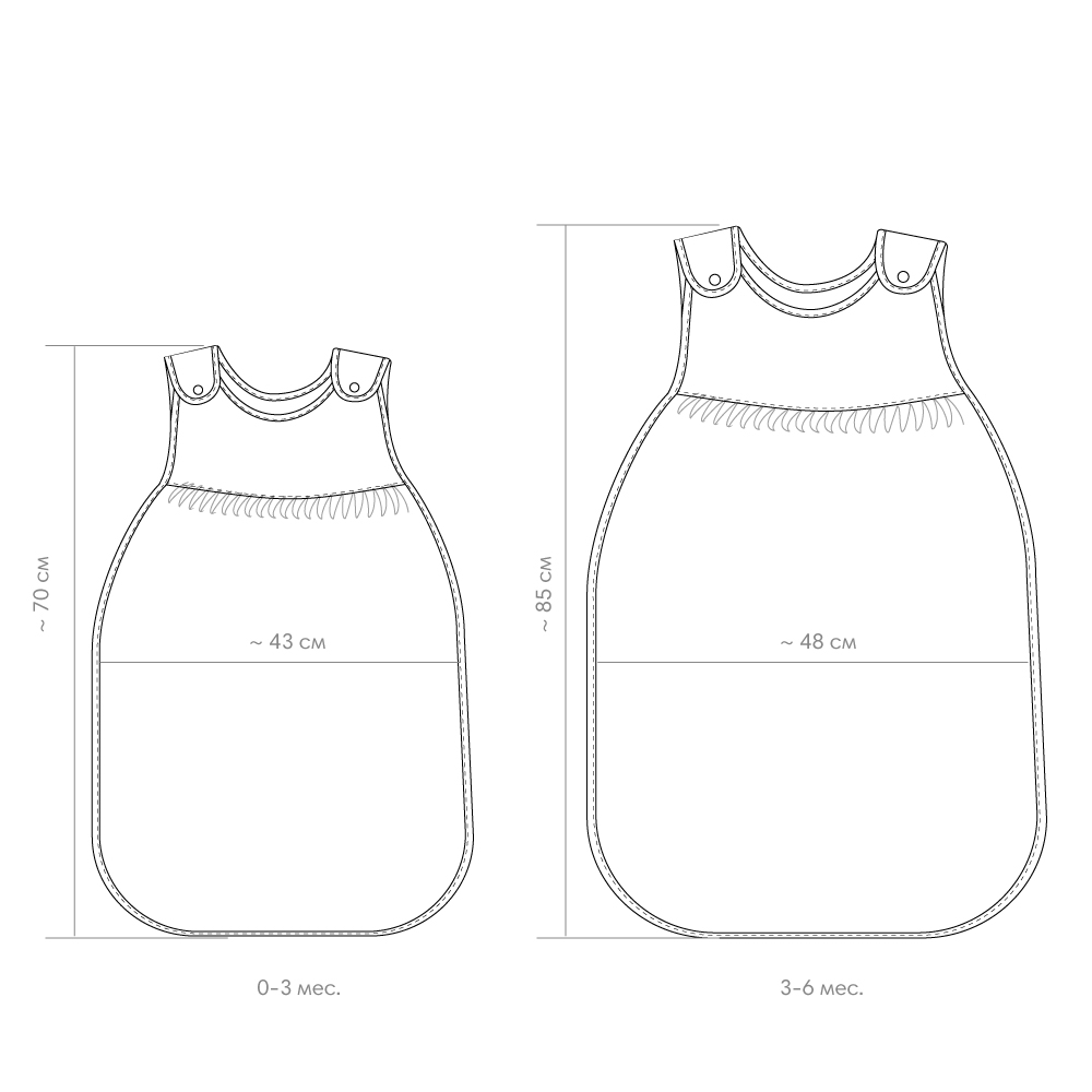 OLANT BABY спальный мешок &quot;Forest frost&quot;  - фото  4