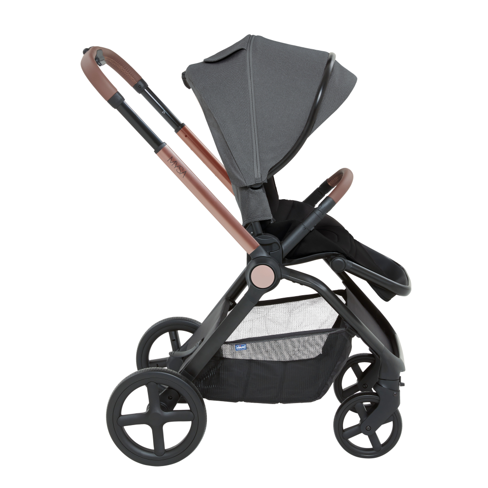 Chicco Коляска прогулочная Mysa Black Satin - фото  12