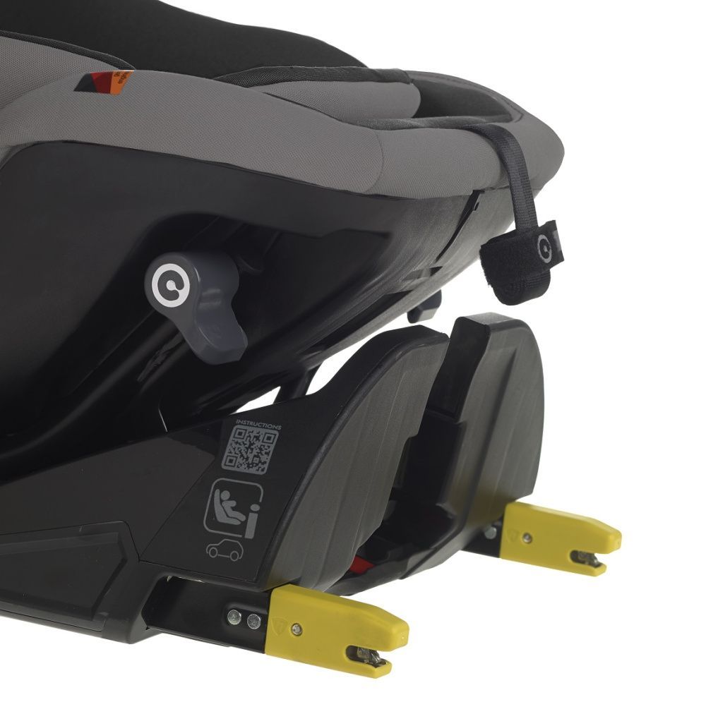 JANE Concord Автокресло Groowy+Nest (40-150 см, 0-12 лет) гр.0/1/2/3 Matt black- УЦЕНКА Витрина - фото  20