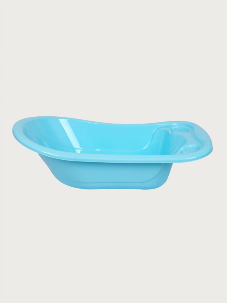 OLANT ванночка детская со сливом цвет голубой - фото  7