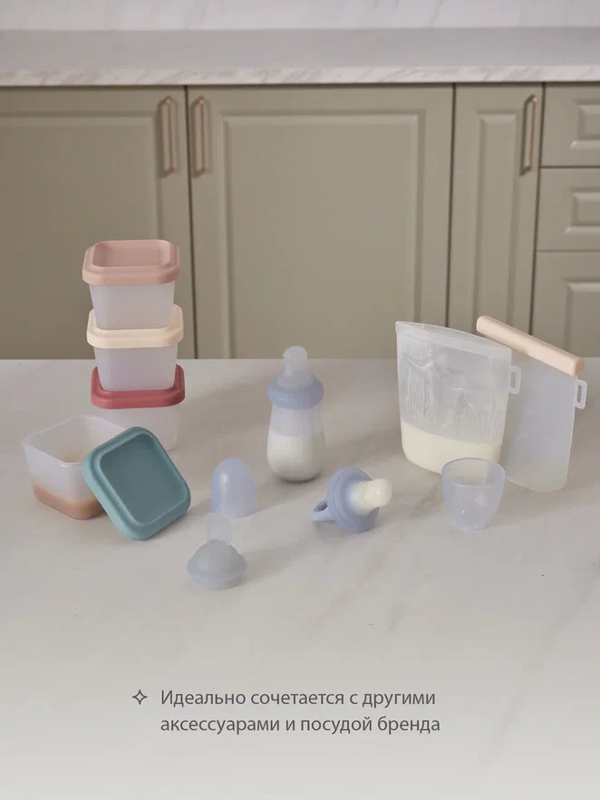 Edda ниблер 2 насадки силикон Небо - фото  14