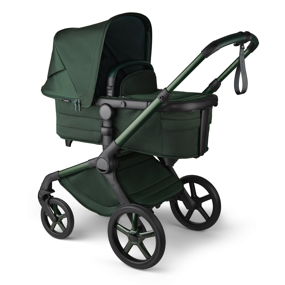 Bugaboo Fox5 коляска 2 в 1 Noir Limited Edition Midnight Green complete - фото  2