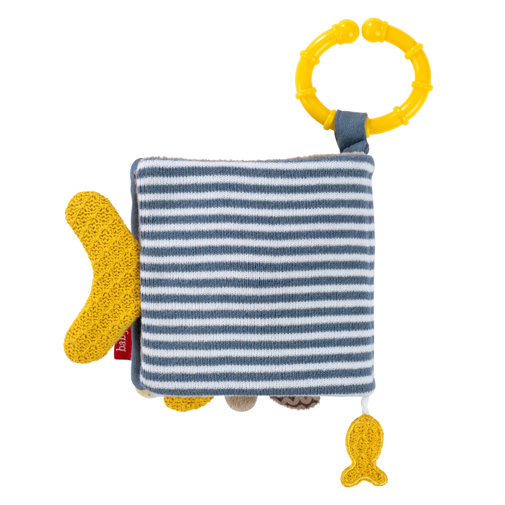 FEHN игрушка-книжка с подвесом мягкая Выдра Тео - фото  6