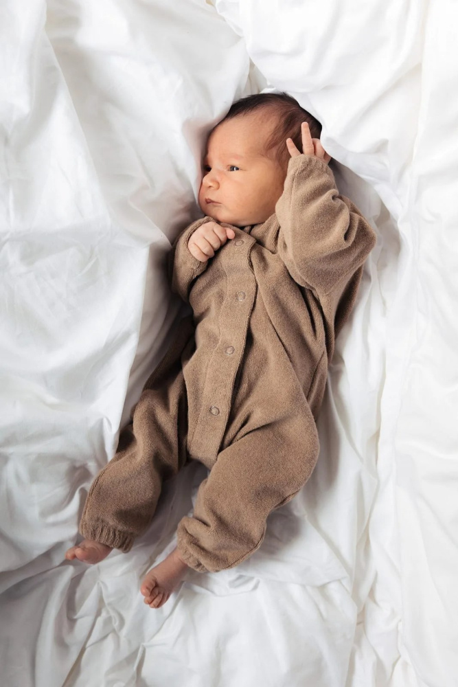 AWWW комбинезон на кнопках terry халва - фото  2