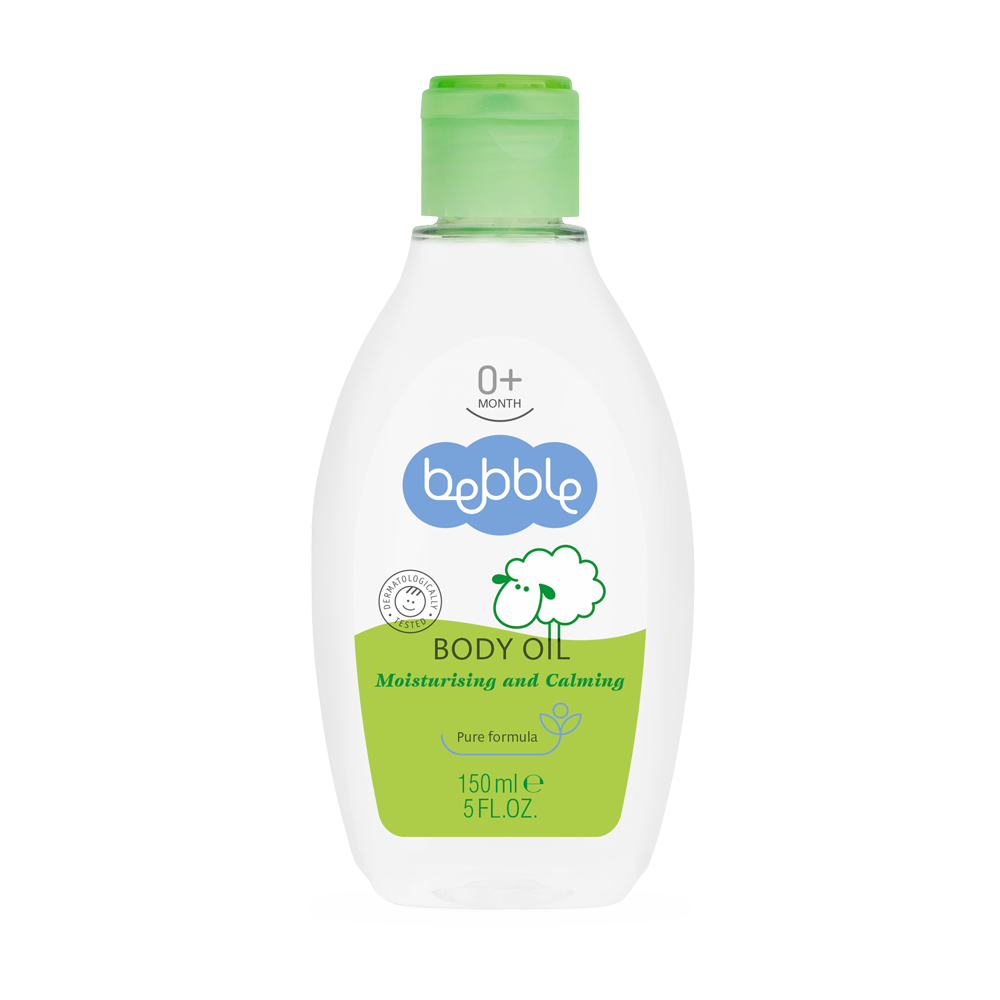 Bebble масло для ежедневного массажа тела детское 0+