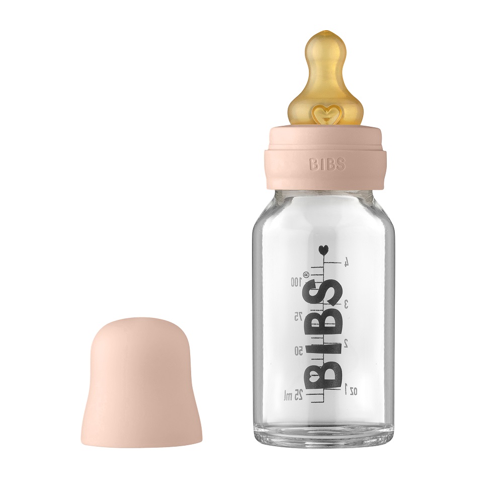BIBS бутылочка для кормления в наборе 110 мл Blush - фото  1