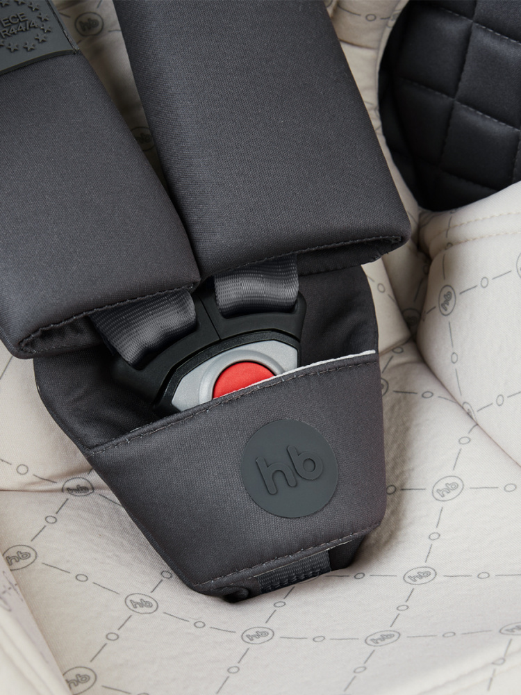 Happy Baby автокресло 0+ SKYLER V2 dark grey (0-12 мес, до 13 кг) - фото  6