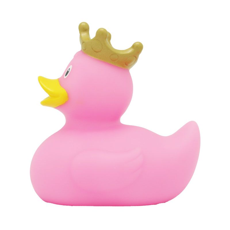Веселые Ути-пути уточка в короне розовая - фото  3