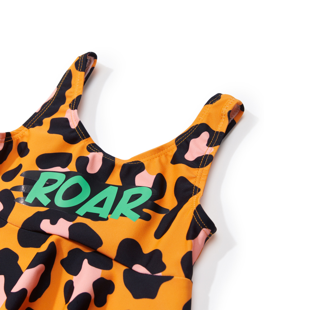 Happy Baby купальник для девочек двухпредметный leo&black - фото  5