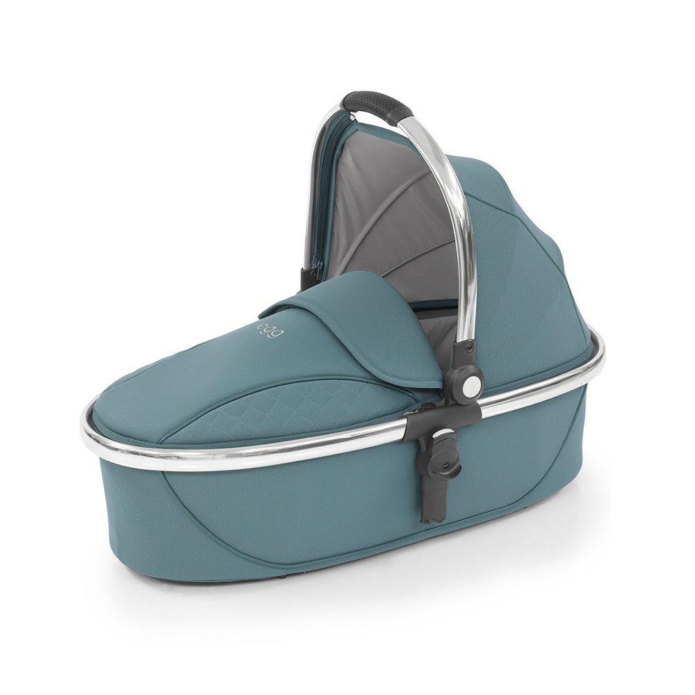 Egg  Carrycot Cool Mist & Chrome Frame