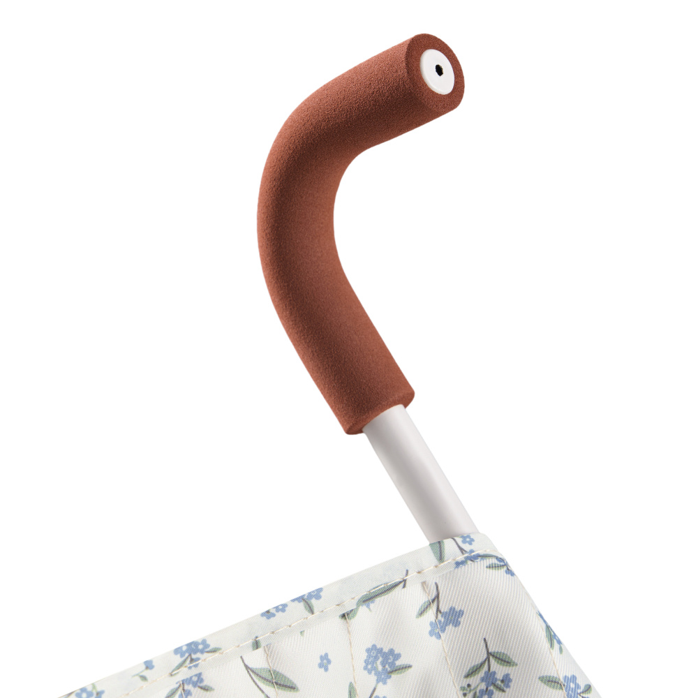 Happy Baby коляска прогулочная для кукол Твиглет (twiglet) синие цветы / blue flowers - фото  14