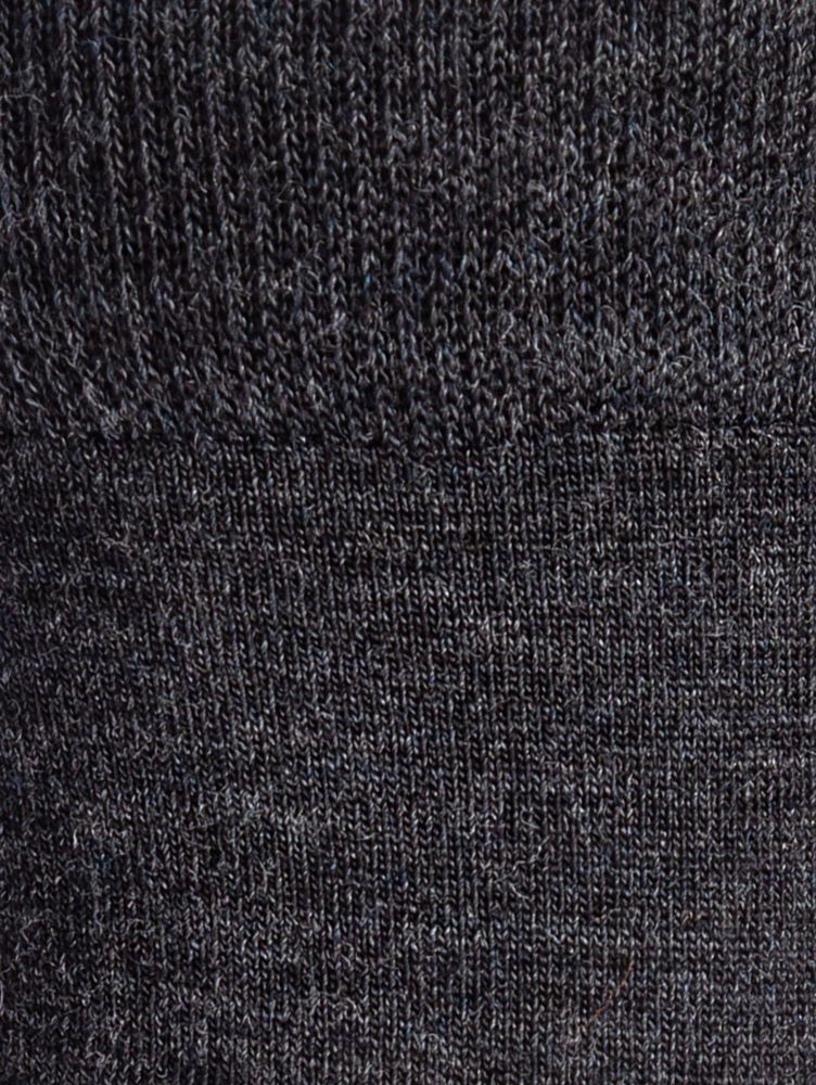 NORVEG носки шерсть Soft Merino Wool цвет темно-серый меланж - фото  3