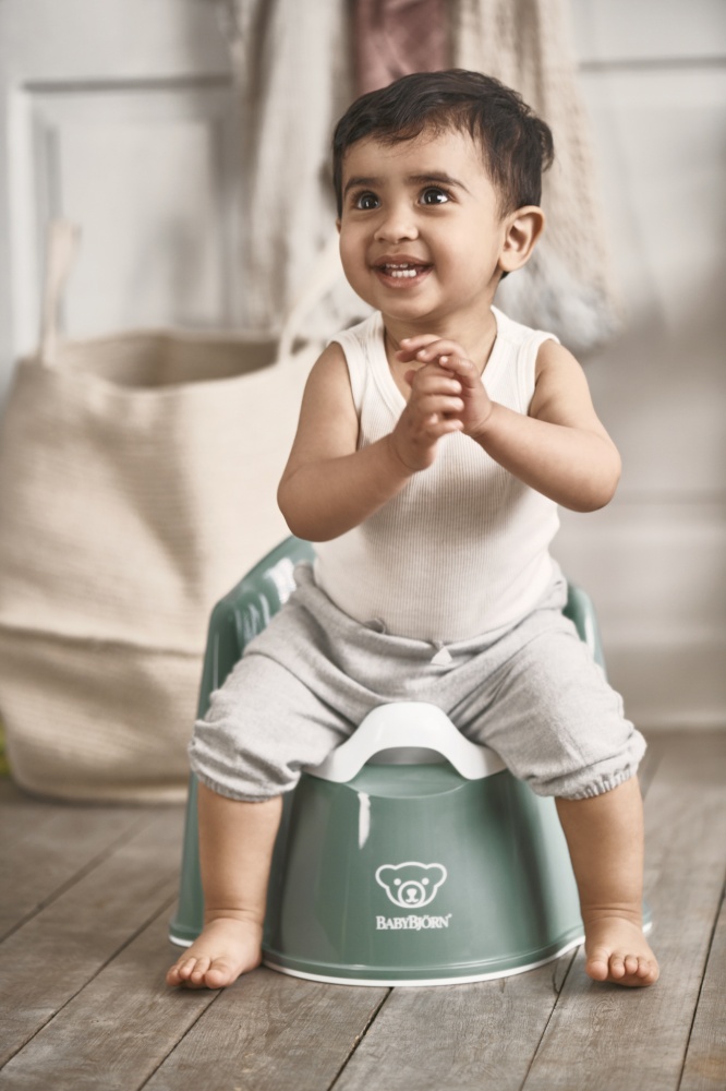 BabyBjorn горшок - кресло зеленый 