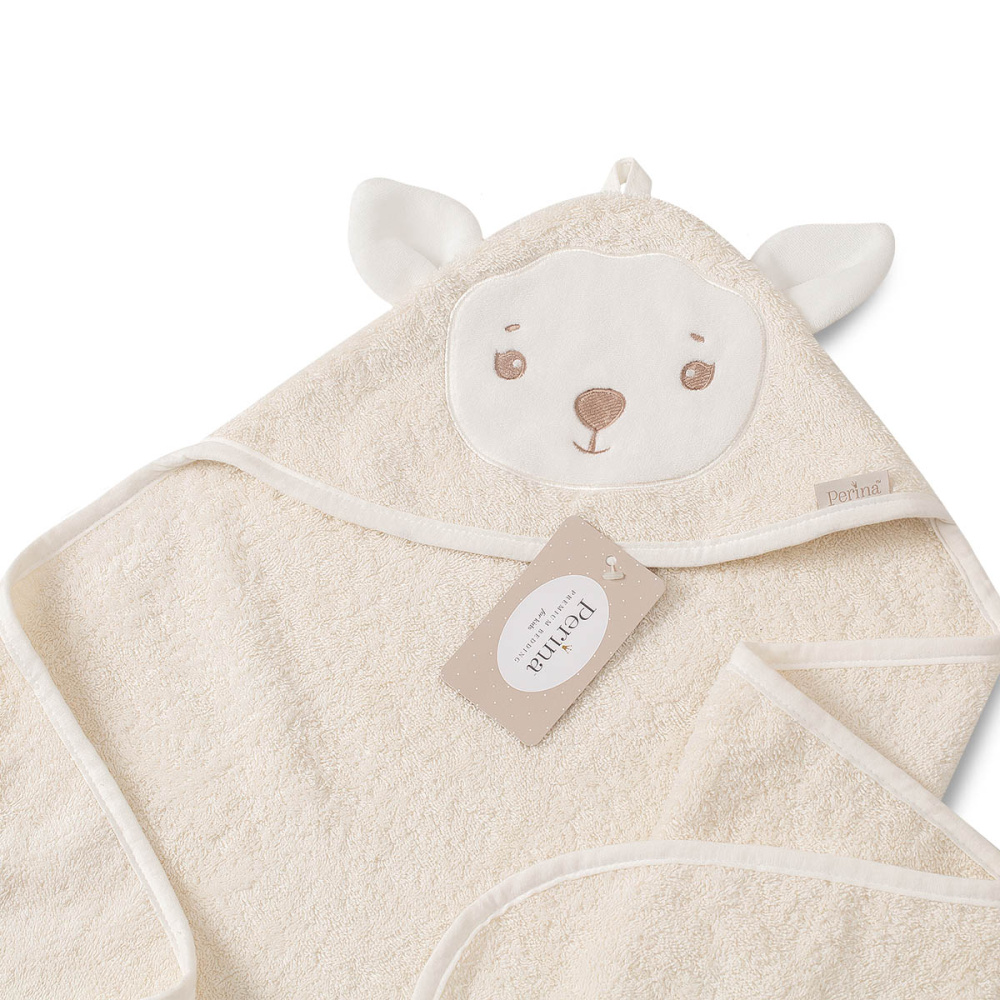 Perina полотенце детское Muzzle (молочный) - фото  3