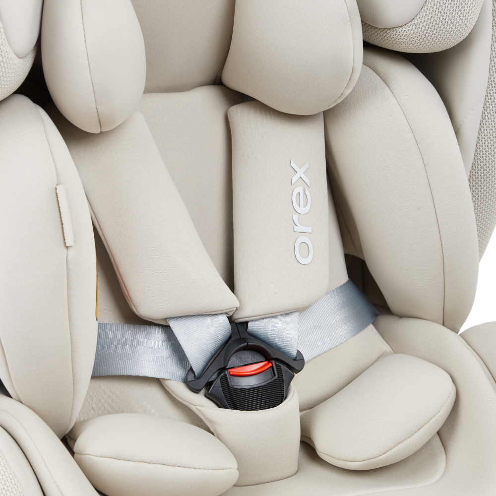 Happy Baby автокресло 0+ OREX sand (0-12 лет, до 36 кг) - фото  6