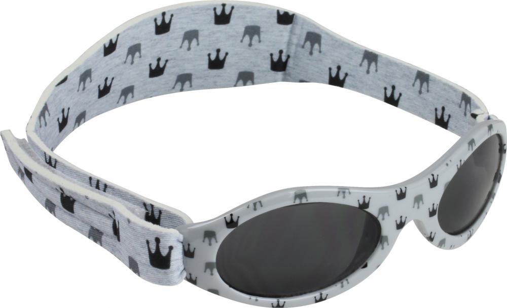 Dooky- BabyBanz очки солнцезащитные Light Grey Crowns 0-2 г