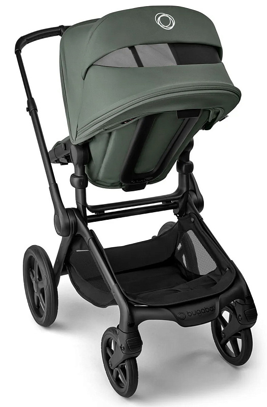 Bugaboo Fox5 Renew коляска 2 в 1 Black/ Forest Green/Forest Green complete - фото  14