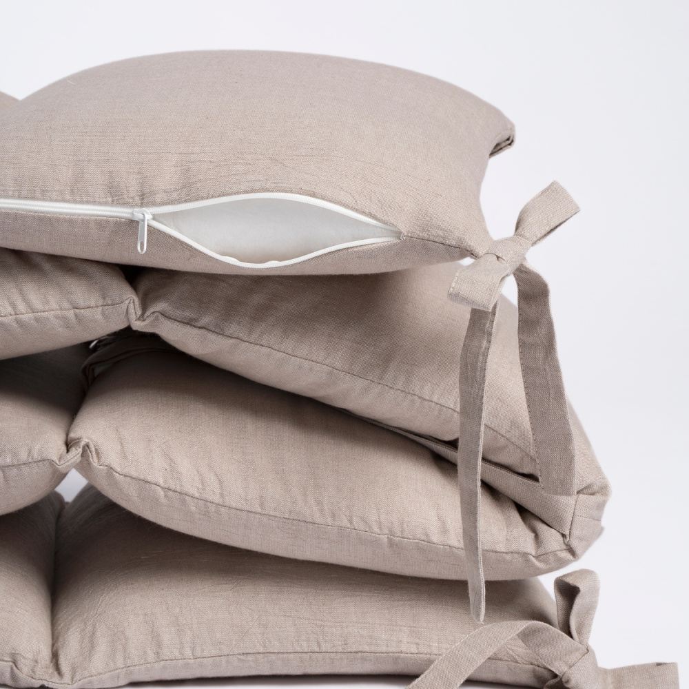 Perina защита для детской кроватки (бампер универсальный) "Soft Cotton" (песочный)  - фото  3